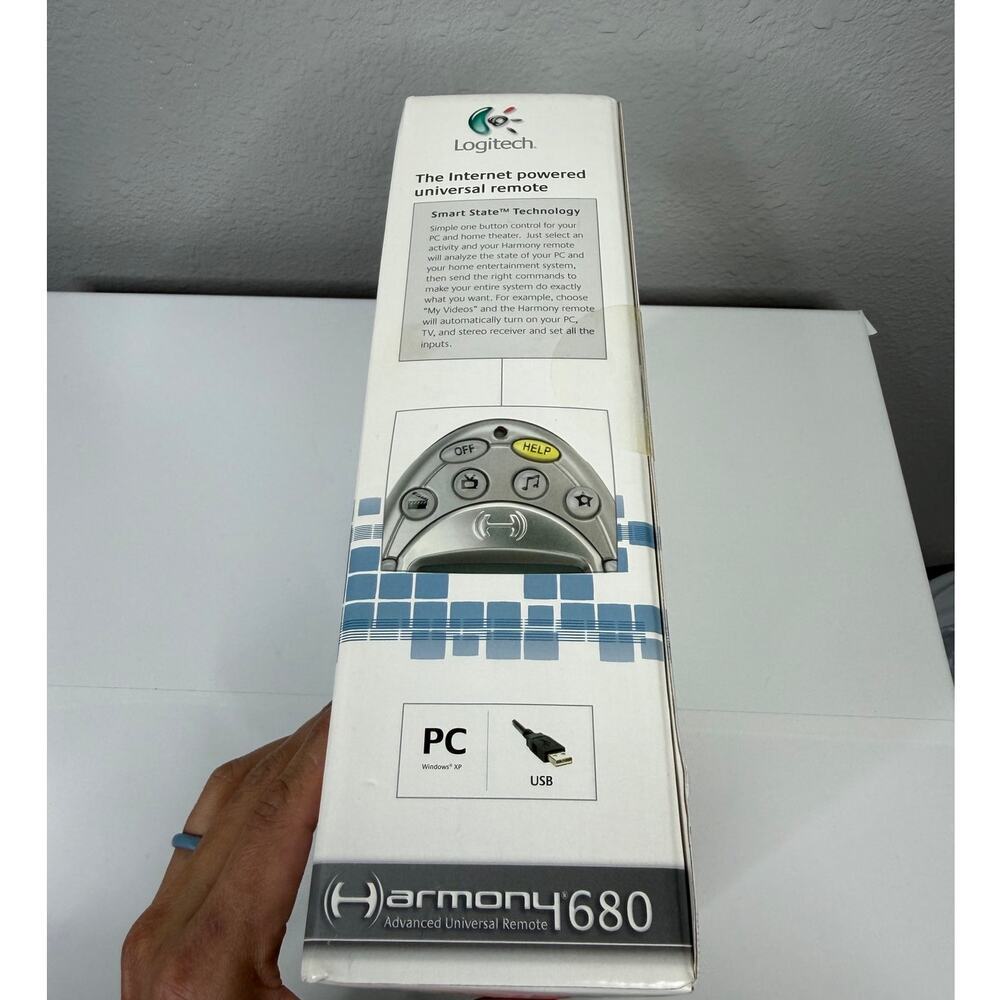 Logitech Harmony 680 Advanced Universal Remote / New In Box - Picture 5 of 10